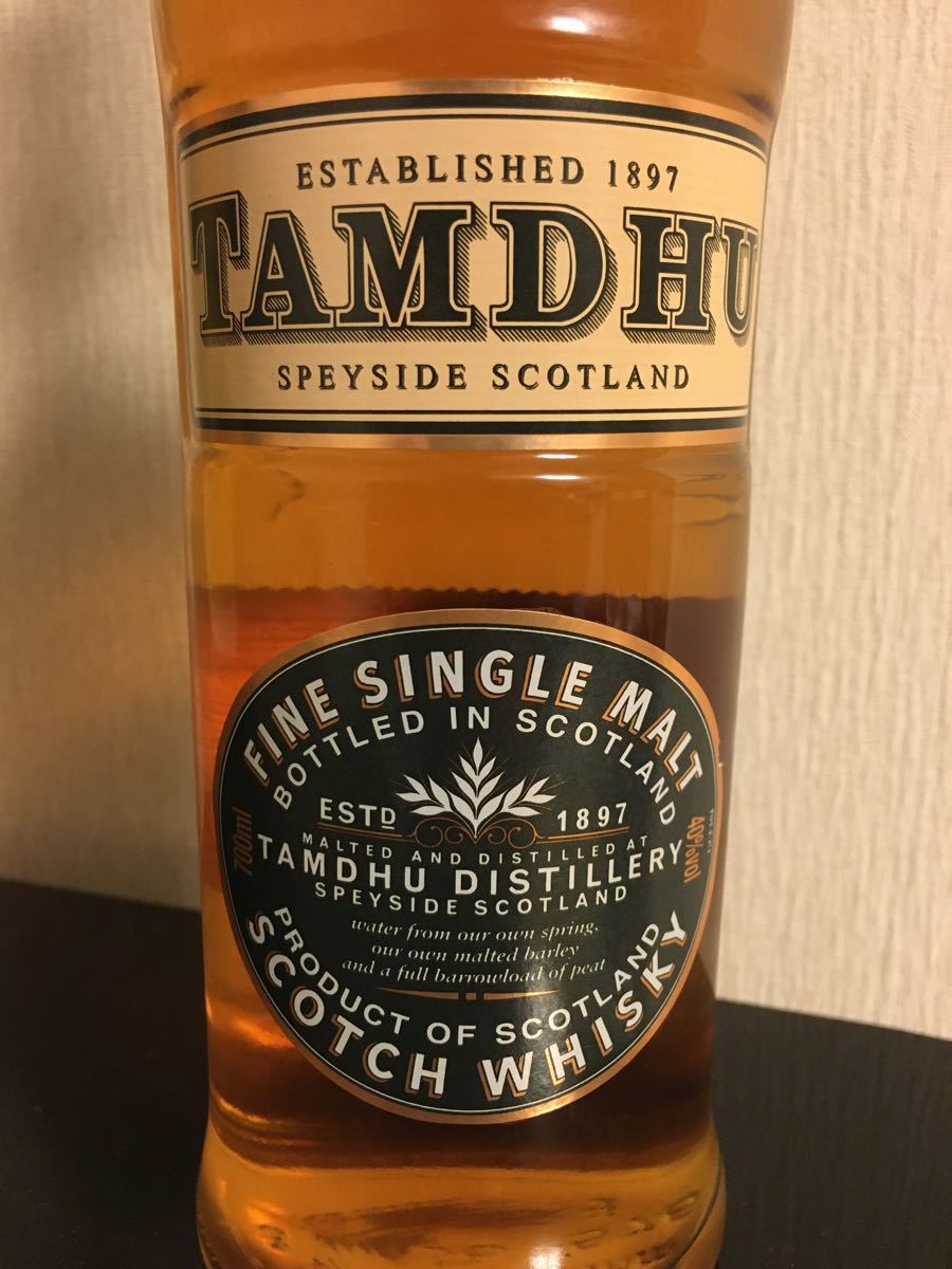 TAMDHU タムデュー タムドゥー シングルモルト 700ml alc40% ウイスキー スコッチ