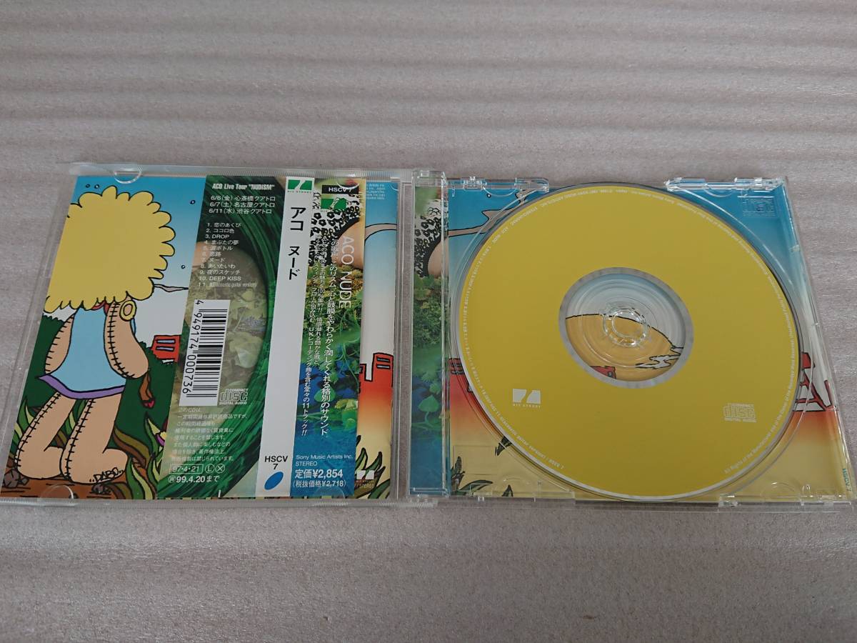 ACO　NUDE　CD 帯 アコ ヌード_画像3