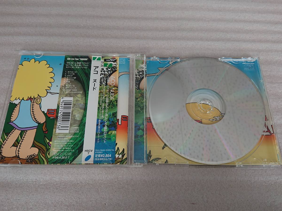 ACO　NUDE　CD 帯 アコ ヌード_画像4