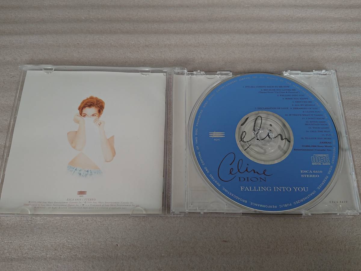 CELINE DION セリーヌ ディオン　FALLING INTO YOU　アルバム　CD_画像3