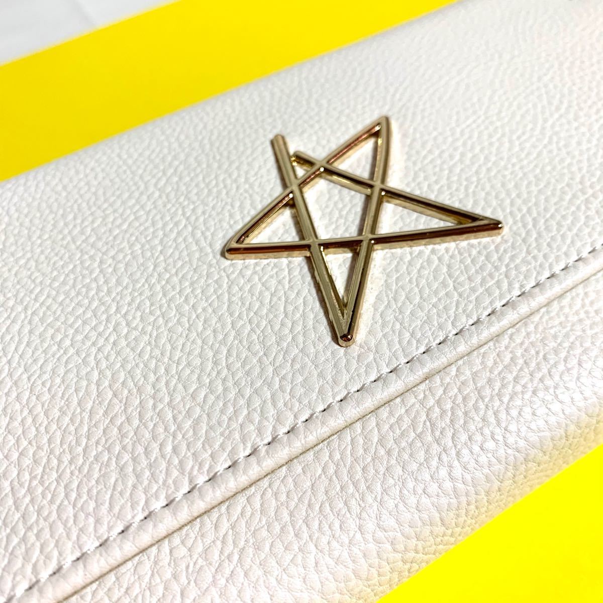 Paypayフリマ 長財布 レディース 財布 星 白 シンプル ホワイト おしゃれ Paypayフリマ 長財布 レディース 財布 星 白 シンプル ホワイト おしゃれ