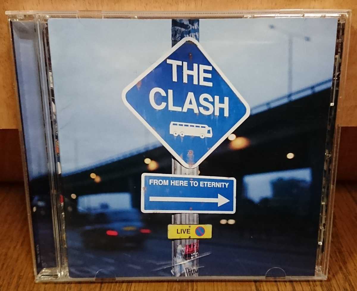 送料無料 THE CLASH FROM HERE TO ETERNITY USED CD ／ (検) sex pistols the damned Buzzcocks generation x the jam sham69_画像1