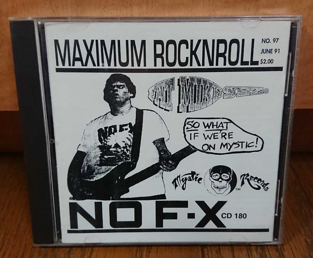 送料無料 NOFX MAXIMUM ROCKNROLL USED CD ／ (検) lagwagon jughead revenge bad religion offspring pennywise strung out lagwagon_画像1