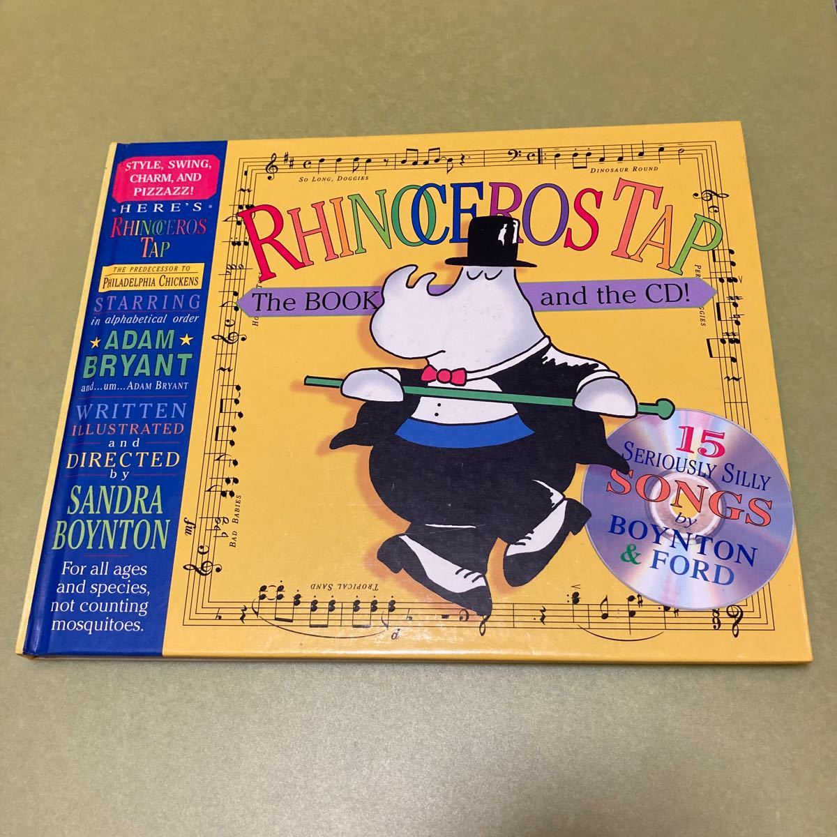 英語絵本　Rhinoceros Tap (Book & CD)_画像1