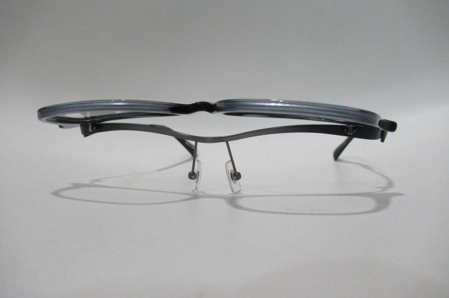 TSETSE 眼鏡 跳ね上げメガネフレーム T-2212 新品 鯖江 福井県 日本製 メタルプラスチックメガネフレーム_画像1