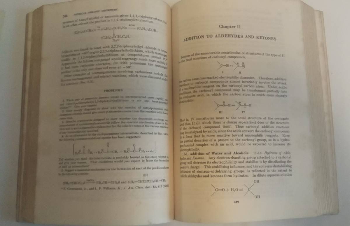 古書専門書　基礎的な有機物理化学 「Physical Organic Chemistry」Jack Hine著　McGraw-Hill Kogakusha 1962_画像7