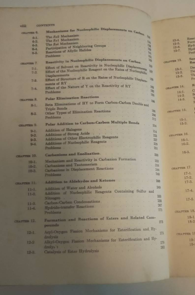 古書専門書　基礎的な有機物理化学 「Physical Organic Chemistry」Jack Hine著　McGraw-Hill Kogakusha 1962_画像4