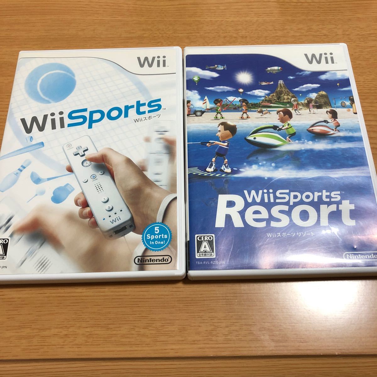 Wiiスポーツと Wiiスポーツリゾート