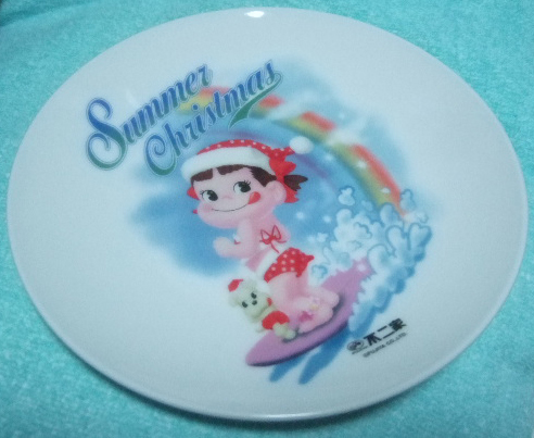 ●ペコちゃんプレート(Summer Chiristmas,2007)。_画像1