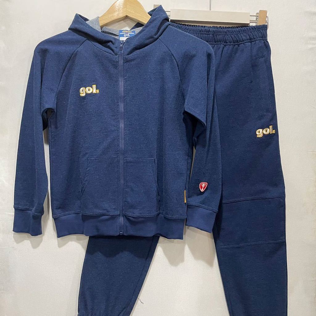 ヤフオク! - SALE gol (ゴル) Jr デニム スウェット ジッ...
