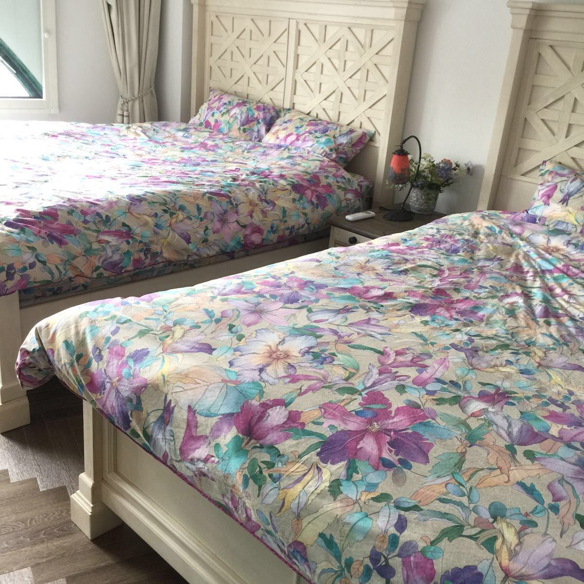 Paypayフリマ 新品 ザラホーム Zarahome 掛け布団カバー キングサイズ お花柄 Paypayフリマ 新品 ザラホーム Zarahome 掛け布団カバー キングサイズ お花柄