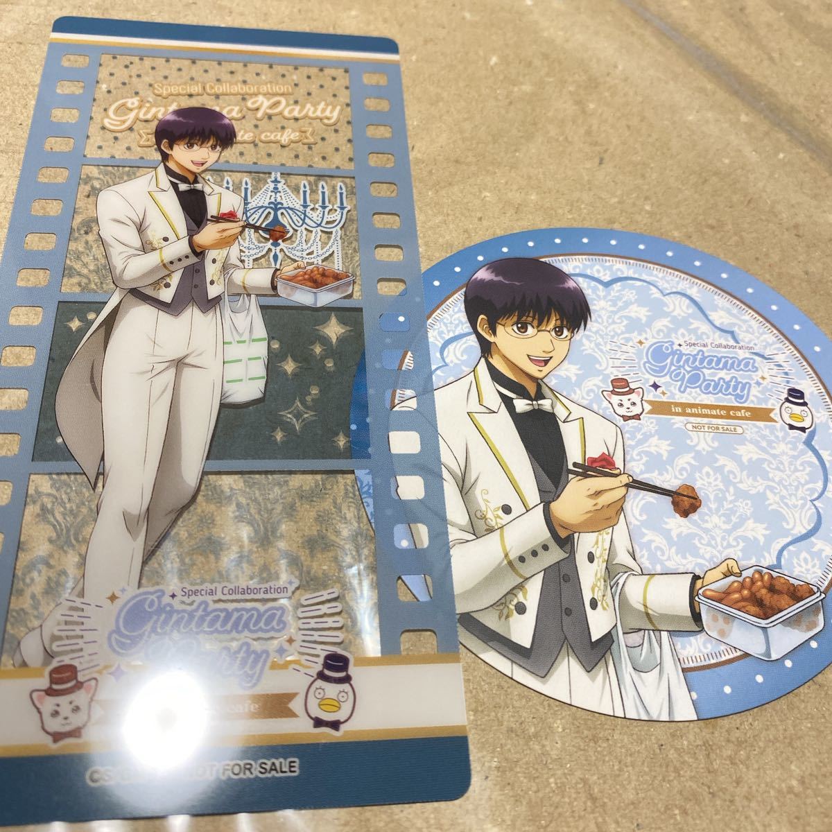 Paypayフリマ 銀魂 アニメイトカフェ 新八セット
