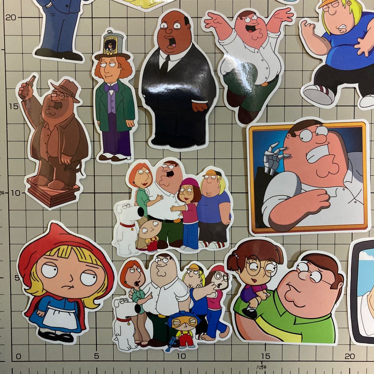 ファミリー・ガイ(Family Guy)防水ステッカー 65枚セット ファミリー・ガイ(Family Guy)防水ステッカー 65枚セット