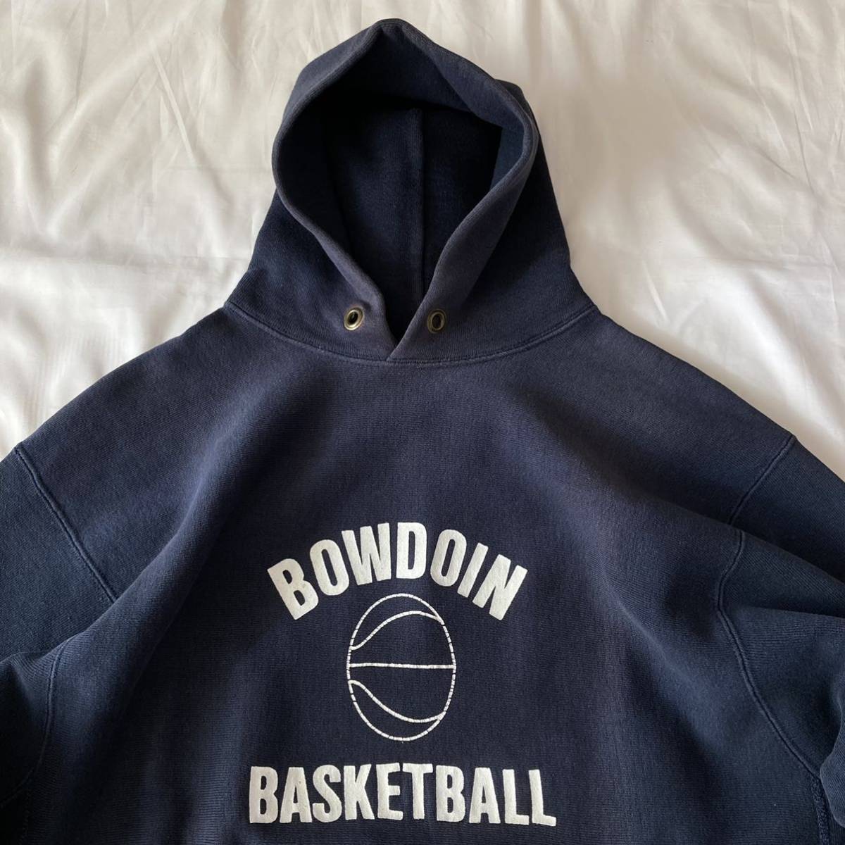 美品 70's 単色タグ ネイビー Champion チャンピオン Reverse Weave