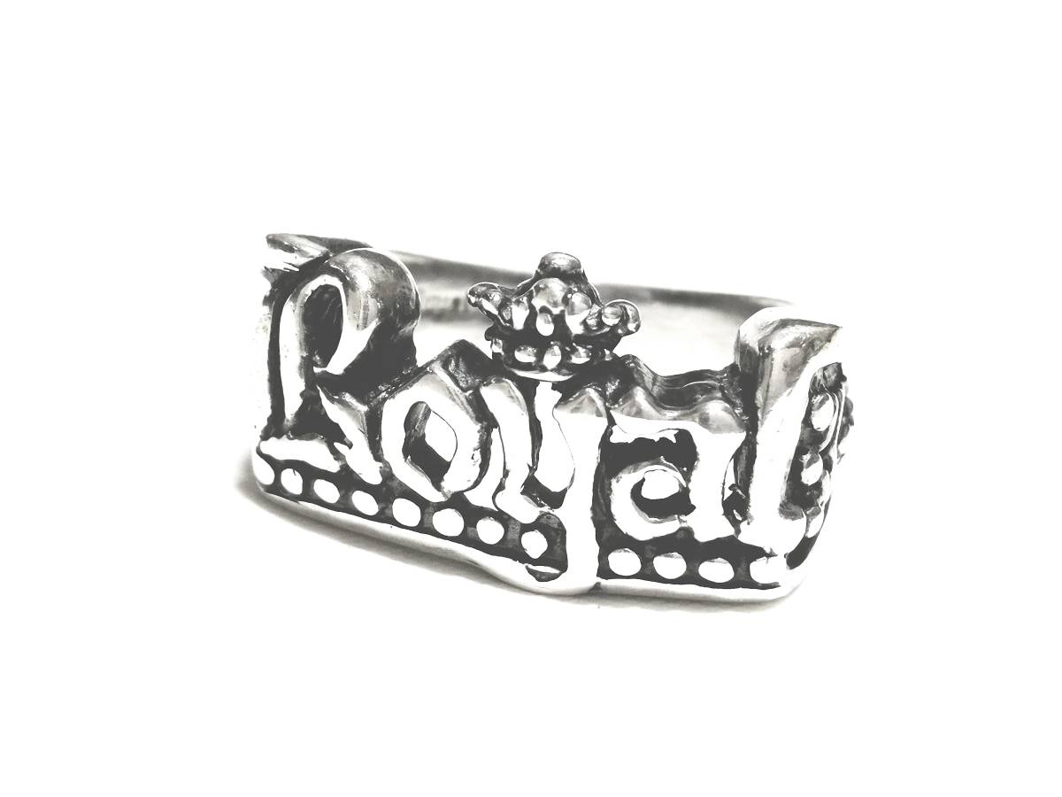 ☆定価￥58,300 本物 正規品 ロイヤルオーダー ROYAL　ロイヤル シルバーリング シルバー925☆_画像は実物を撮影しております。