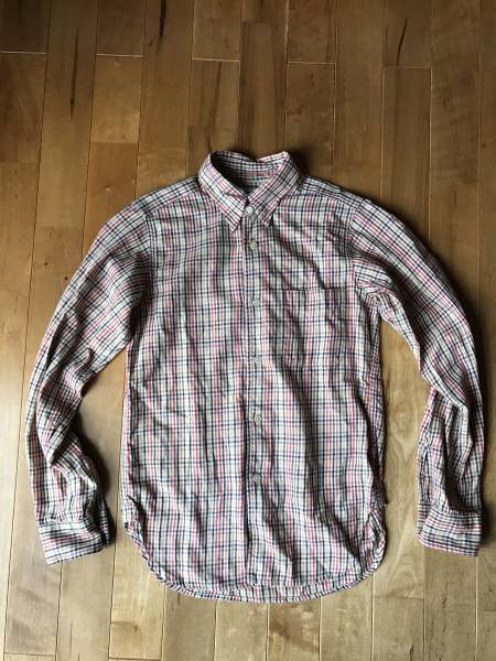 [ прекрасный товар ]FWK Engineered Garments проверка рубашка work shirt size0 engineered garments Work Shirt Nepenthes needles s2w8