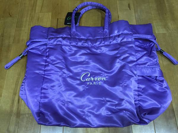 未使用・正規品】CARVEN カルヴェン トートバッグ カルバン パープル