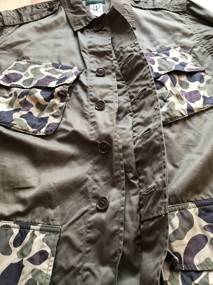 超美品】CORONA コロナ JUNGLE FATIGUE JACKET カモフラ ジャングル