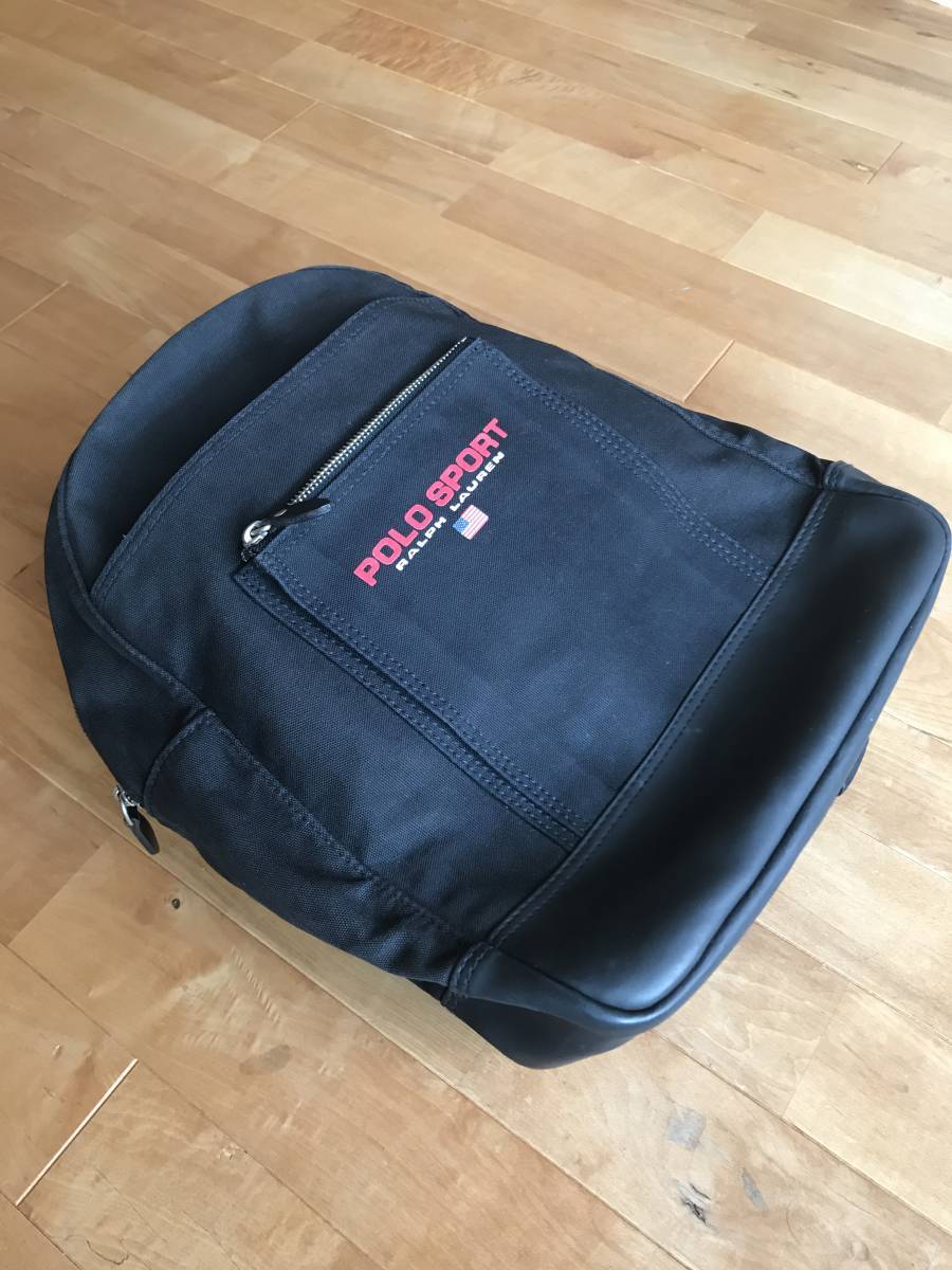 超絶希少❗️90s 奇跡のデッドストック❗️POLO SPORT ドラムバッグ 美品・希少・90's】POLO SPORT ポロスポーツ バックパック RALPH