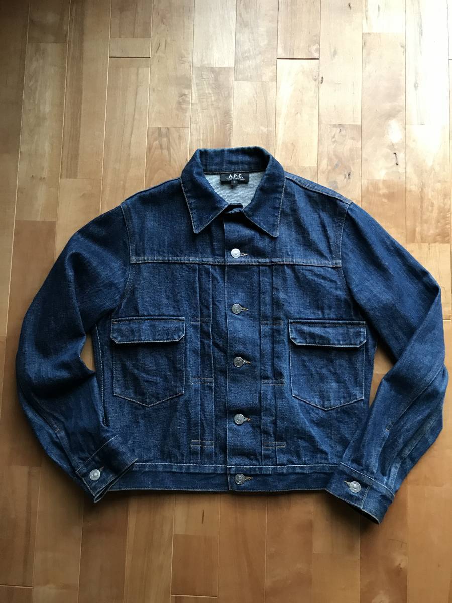 ヤフオク! - 【色落ち絶妙】A.P.C.アーペーセー デニムジャケ