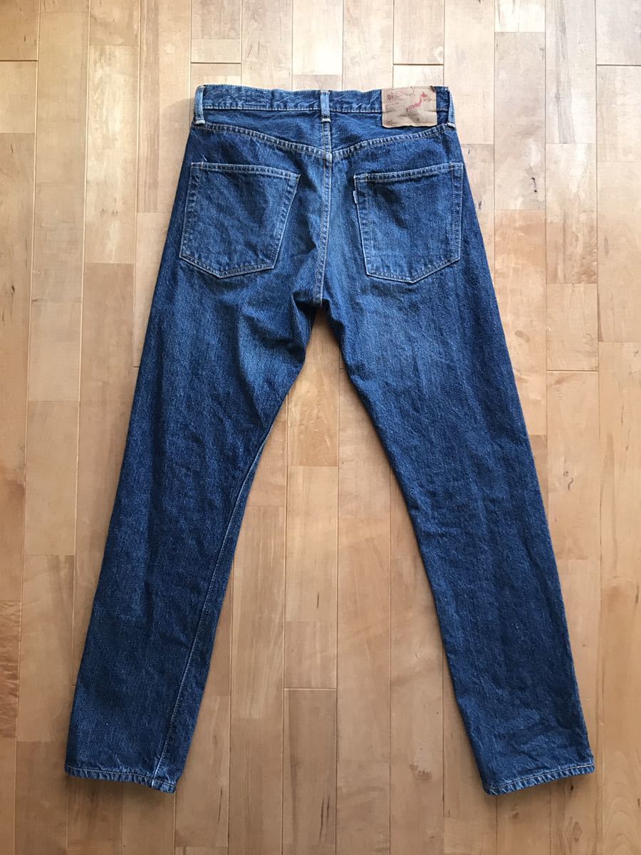 美品】orSlow オアスロウ 107W SLIM FIT サイズS(1) セルビッジ 美品】orSlow オアスロウ 107W SLIM FIT サイズS(1) セルビッジ