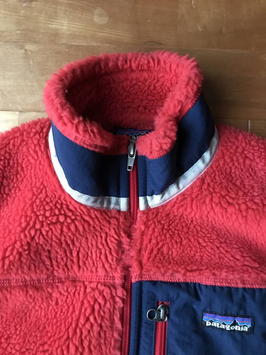 【美品・希少XS】patagonia M's Classic Retro-X Vest パタゴニア メンズ クラシック レトロ ベスト サイズXS レッド