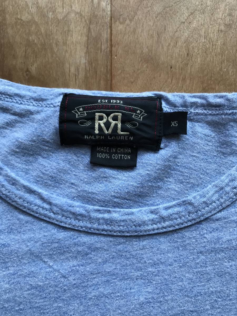 RRL ダブルアールエル 半袖Tee サイズXS Tシャツ Double RL Polo RALPH LAUREN(ポロ ラルフローレン)1992 Pウィング_画像2