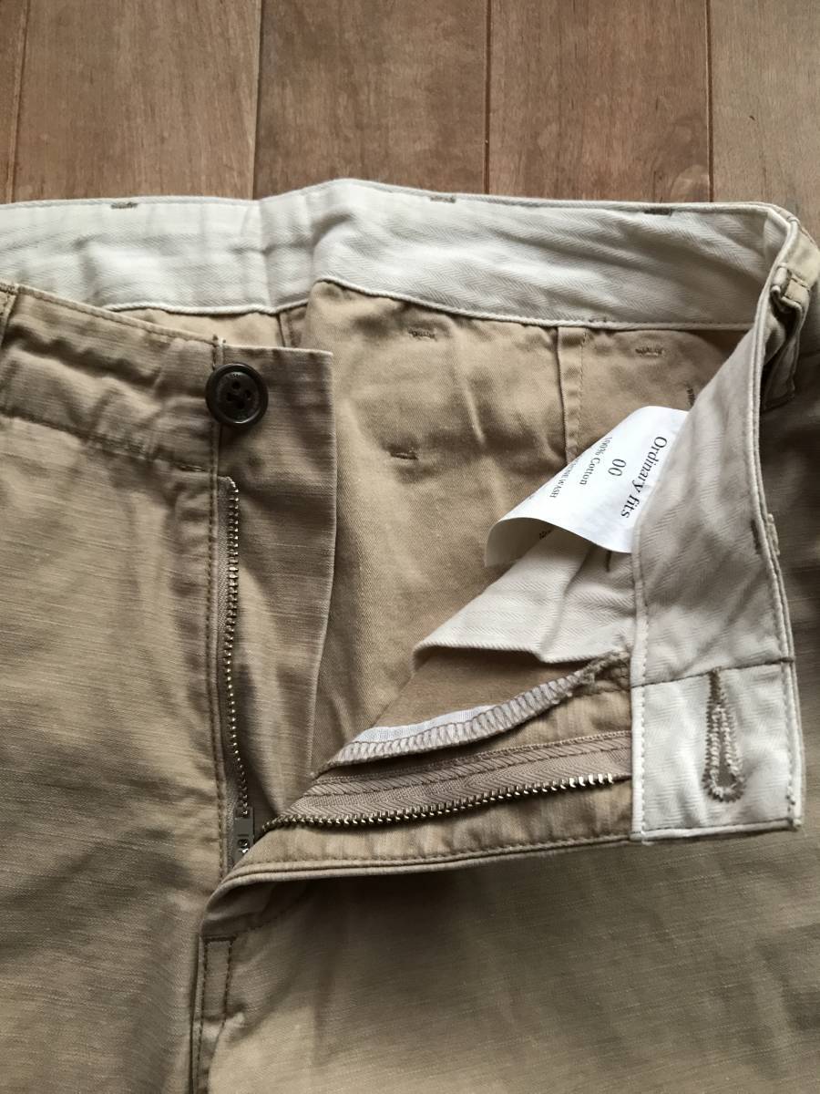 レア】Ordinary fits オーディナリーフィッツ ファティーグチノパン