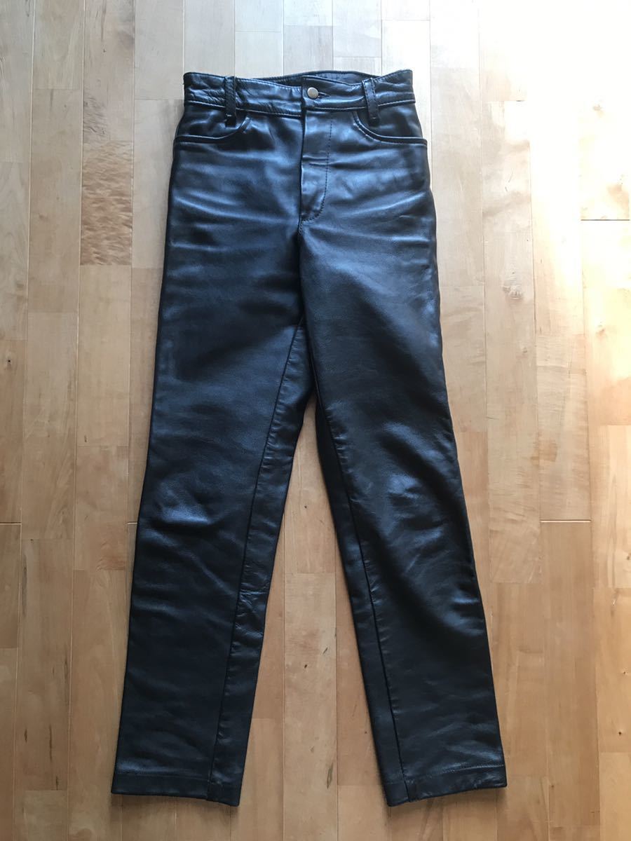VANSON バンソン レザーパンツ 9PT2 サイズ28 MADE IN U S A VANSON バンソン レザーパンツ 9PT2 サイズ28 MADE IN U S A