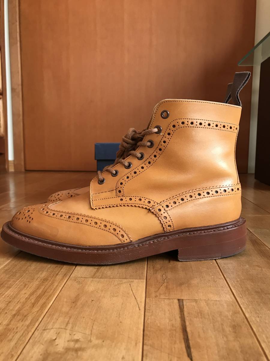 美品】Tricker's トリッカーズ Stow ストウ Acorn Antique エイコン