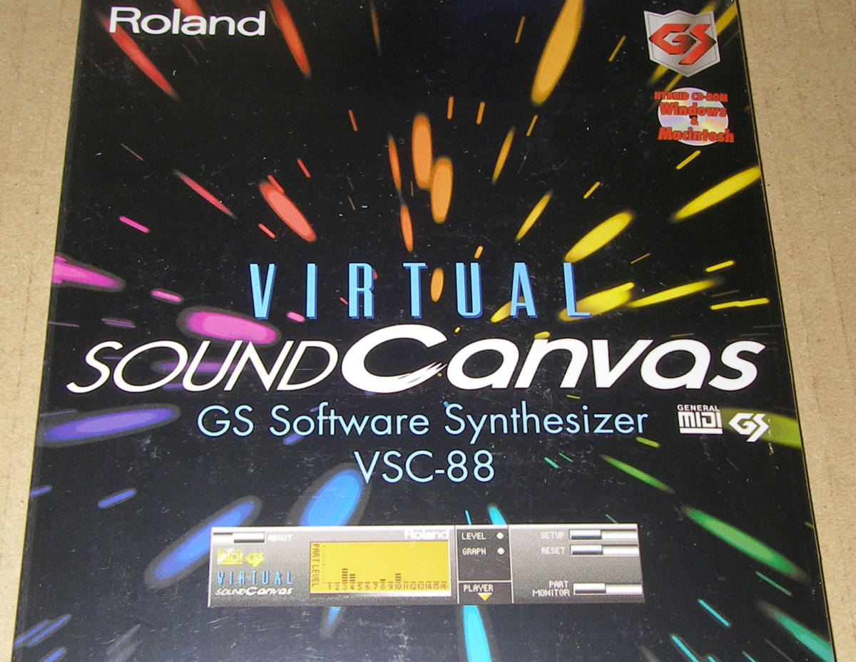 ROLAND VIRTUAL SOUND CANVAS VSC-88 新品 MADE in JAPAN