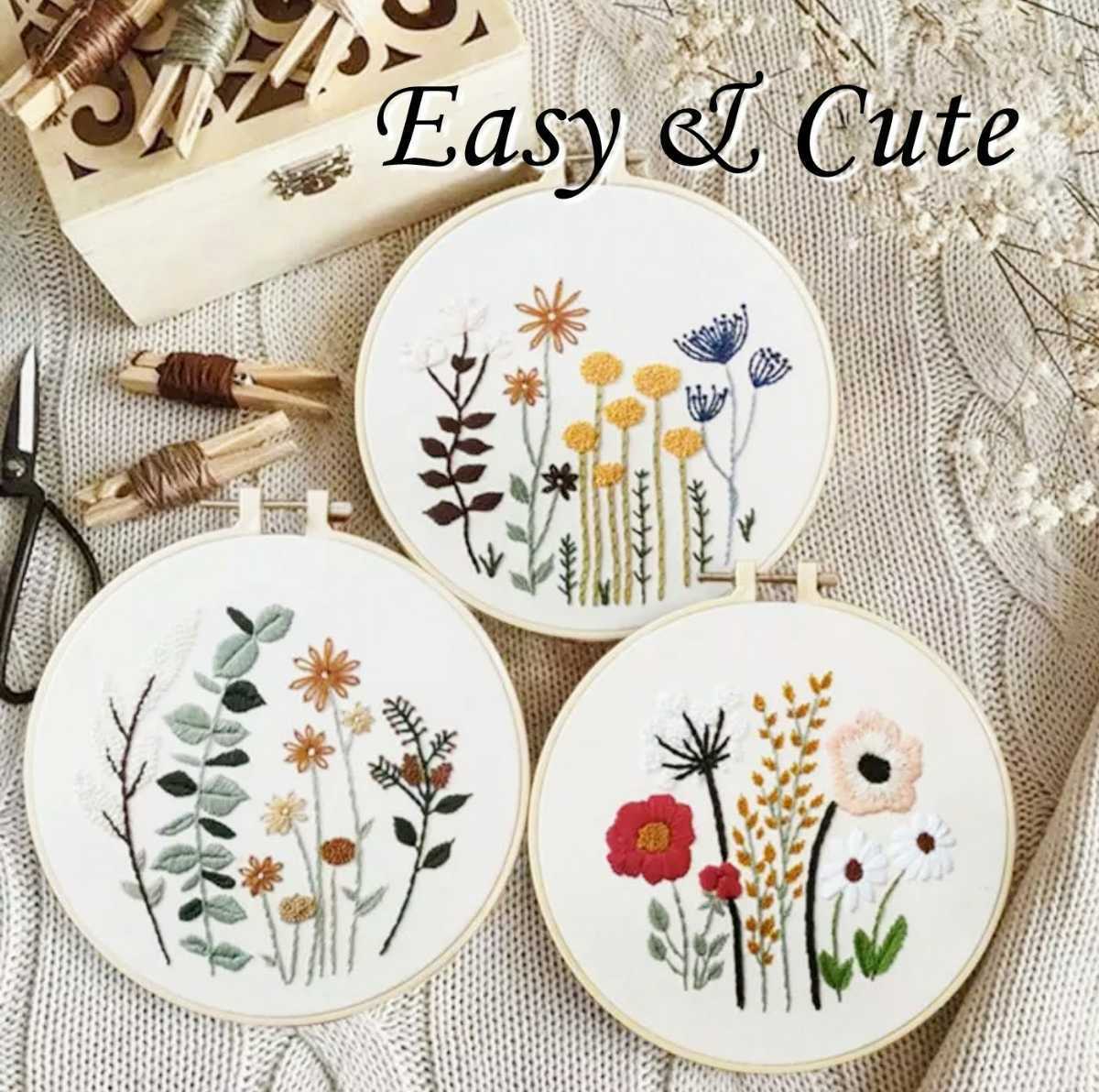 Paypayフリマ フランス刺繍キット 花 ナチュラルシリーズ 日本語説明書付き かわいい 刺しゅう 練習 基本ステッチ 簡単 初心者 初級 手芸キット Paypayフリマ フランス刺繍キット 花 ナチュラルシリーズ 日本語説明書付き かわいい 刺しゅう 練習 基本ステッチ 簡単 初心者 初級 手芸キット