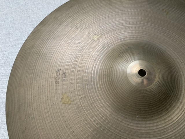 A zildjian ジルジャン　白抜き　ロックライド　20インチ　中古！_画像2