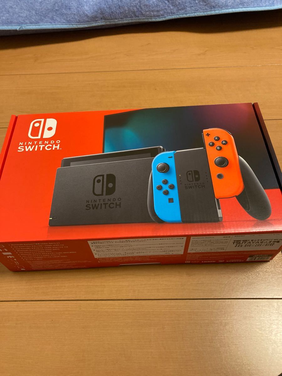 Nintendo Switch JOY-CON(L) ネオンブルー/(R) ネオンレッド 本体セット　新品未開封