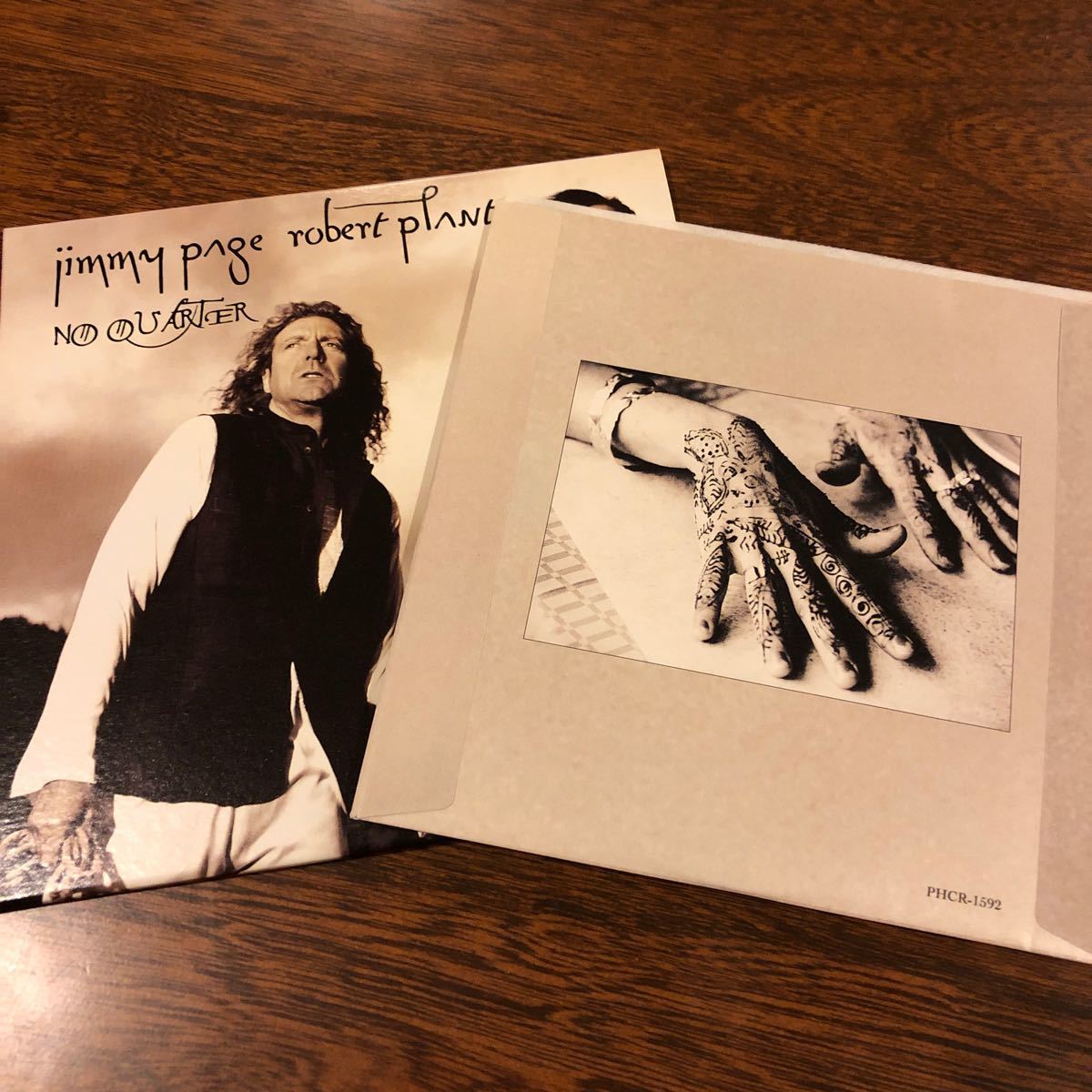 紙ジャケット Jimmy Page & Robert Plant / NO QUARTER ノークォーター