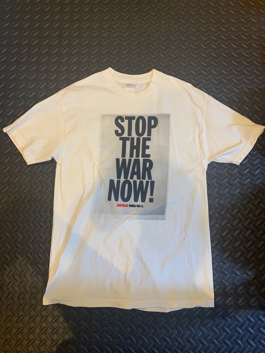 Supreme 250枚限定 シュプリーム Tシャツ stop the war-