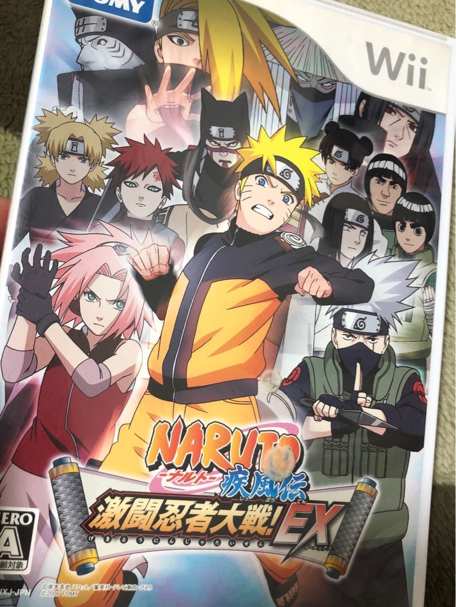 NARUTO 疾風伝　ナルト　激闘忍者大戦！EX プレイステーション2 PS2 ps2