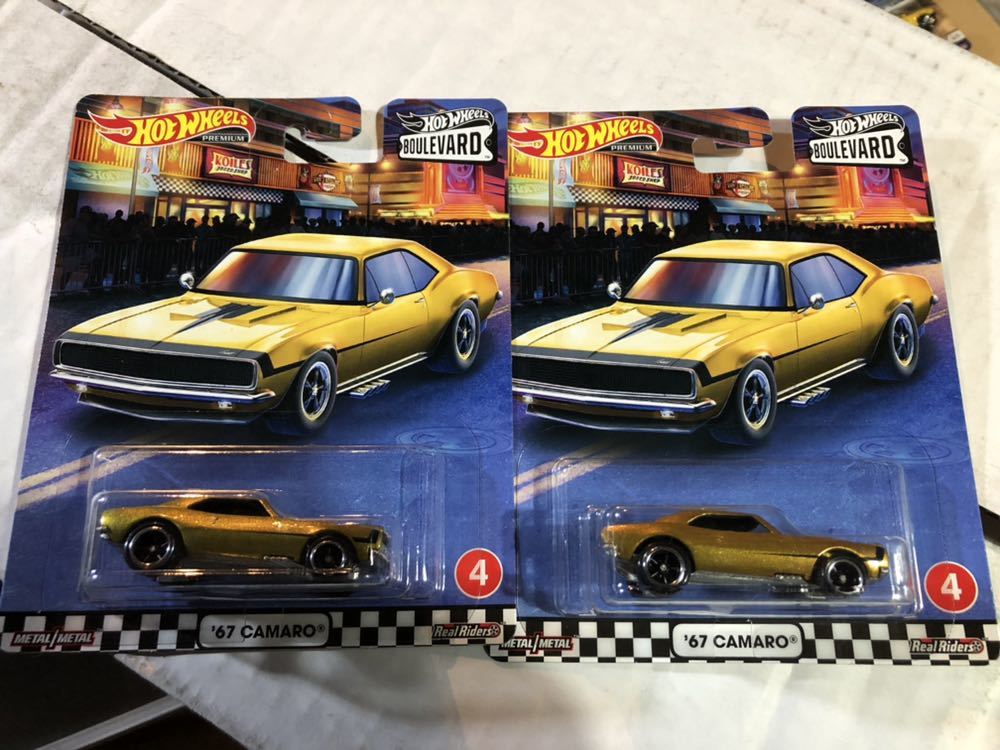 送料込2台セット boulevard ブールバード 67 Chevrolet Camaro Fast&Furious シボレー カマロ ワイルドスピード Hot Wheels ホットウィール_画像1