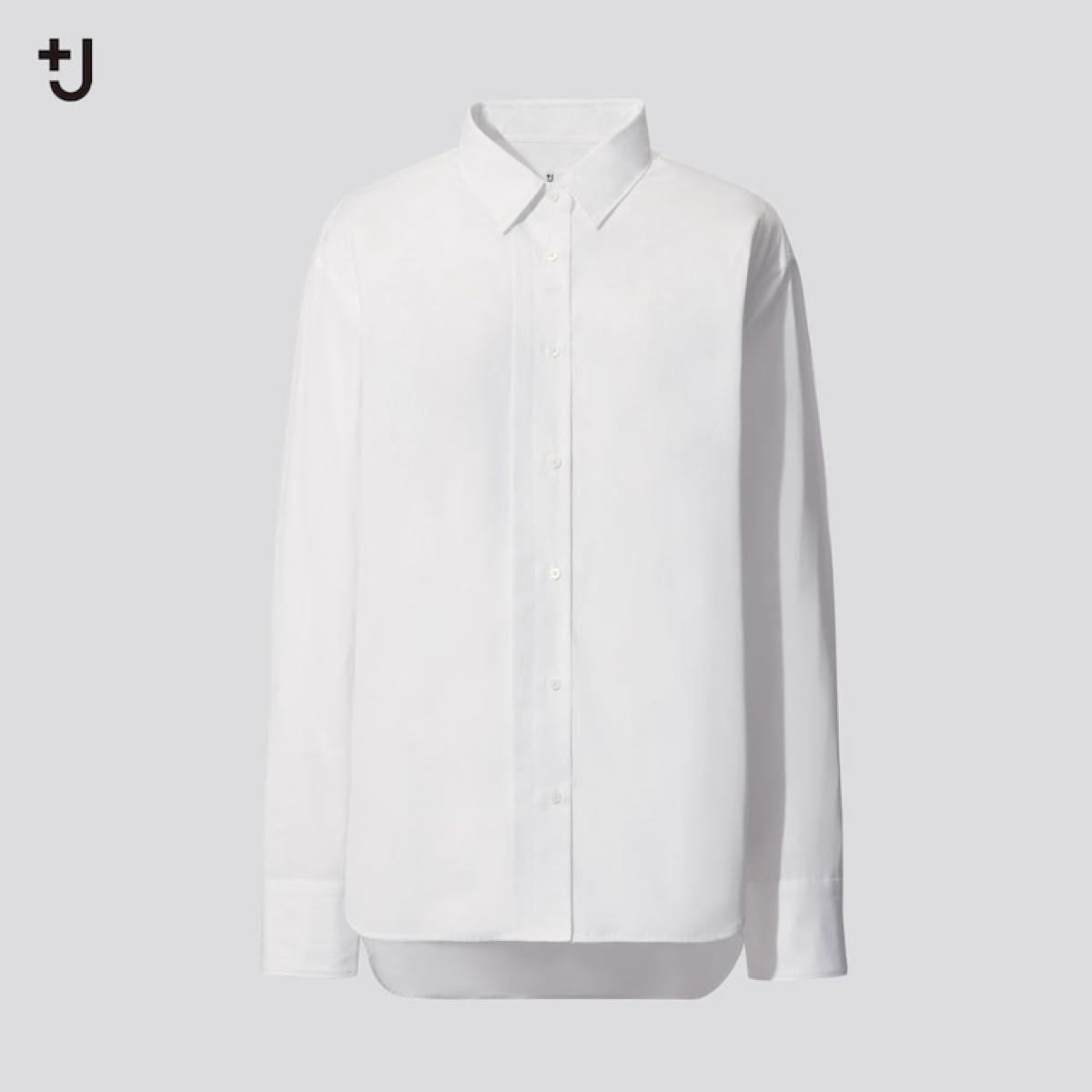 UNIQLO×ジル・サンダー　スーピマコットンオーバーサイズシャツ