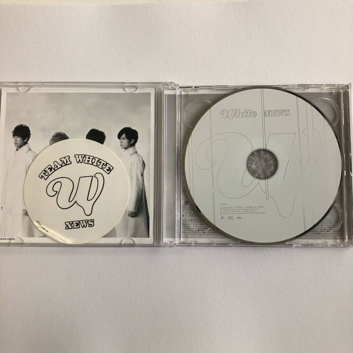 NEWS『White』初回限定盤CD＋DVD☆アルバム☆193_画像2