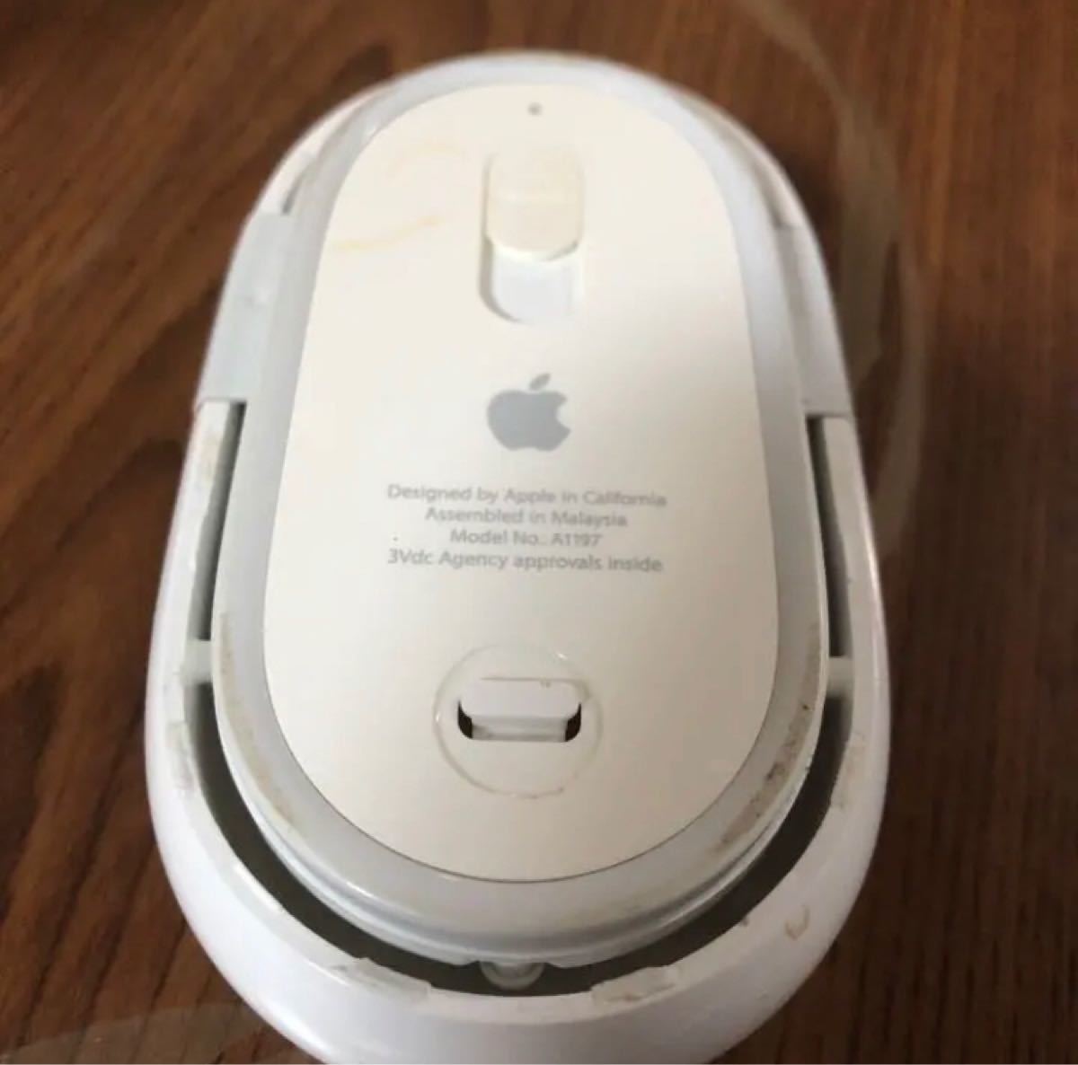 Apple ワイヤレスマウス Mighty Mouse A1197 ジャンク品