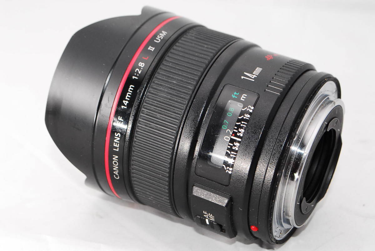 [ Canon ]Canon EF 14mm f2.8 L II USM single burnt point [ super wide-angle telephoto lens ] single-lens used digital Canon 