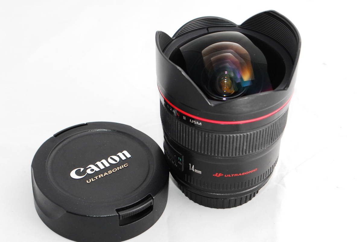 【キヤノン】Canon EF 14mm f2.8 L II USM 単焦点【超広角望遠レンズ】一眼 中古 デジタル キャノン