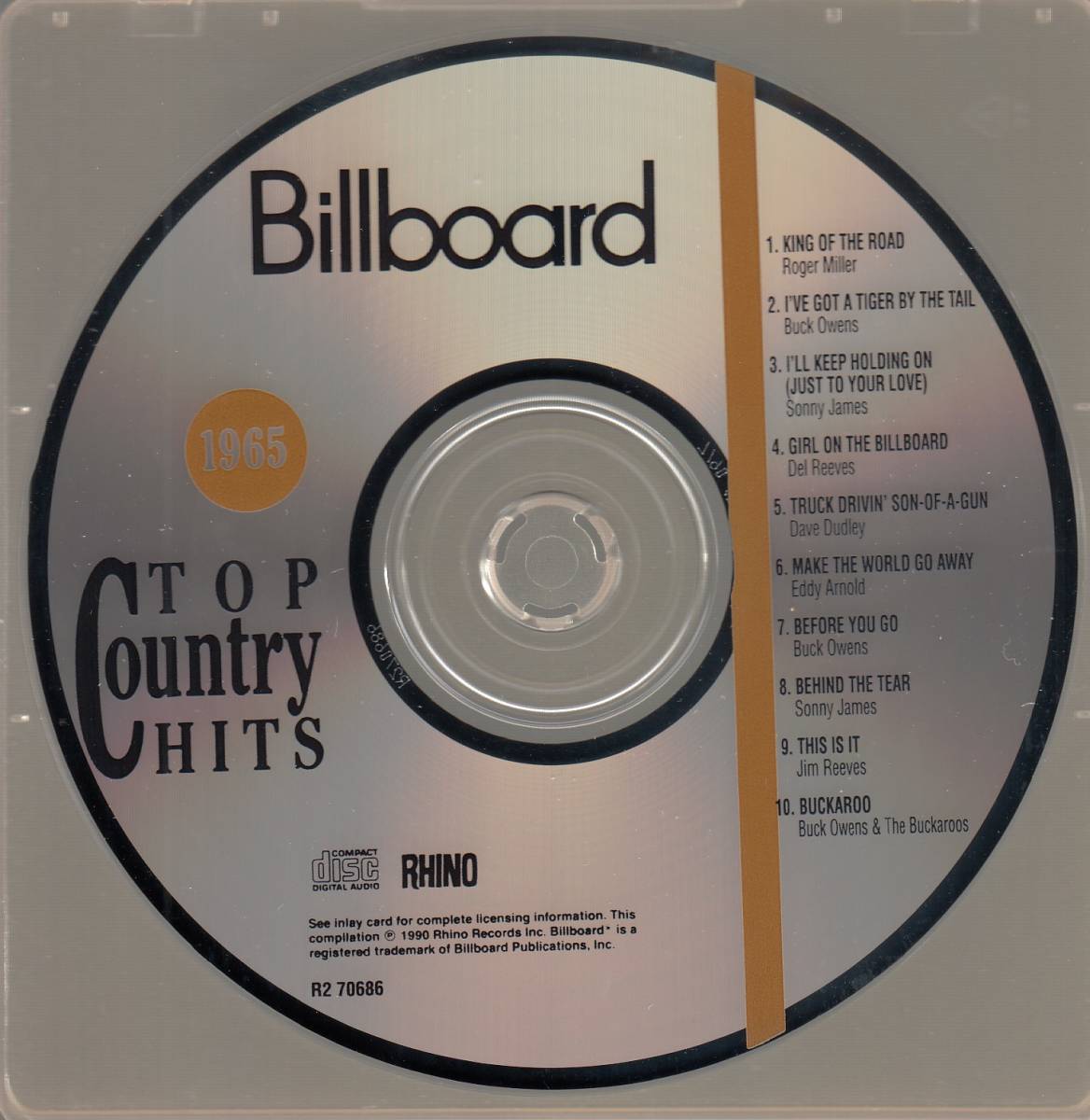 輸 Various Billboard Top Country Hits - 1965◆規格番号■R2-70686◆送料無料■即決●交渉有_画像3