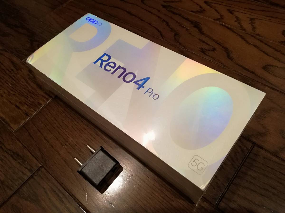 新品未開封★大画面有機ＥＬエッジディスプレイ90Hz OPPO Reno 4 Pro 5G 8GB 128GB ブルー_画像4