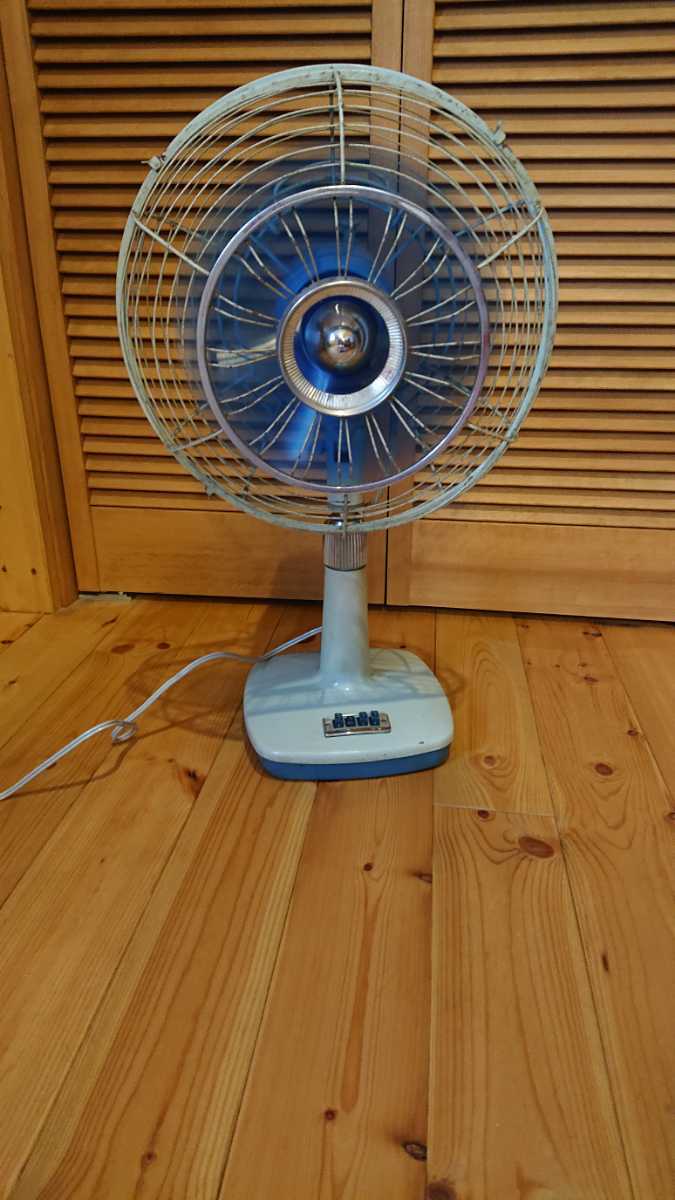 ★激レア物 入札困難 稼働品 NATIONAL ナショナル エレクトリック ファン ELECTRlC FAN 扇風機 昭和品 レトロ品 ヴィンテージ TYPE 25KC★ _画像2