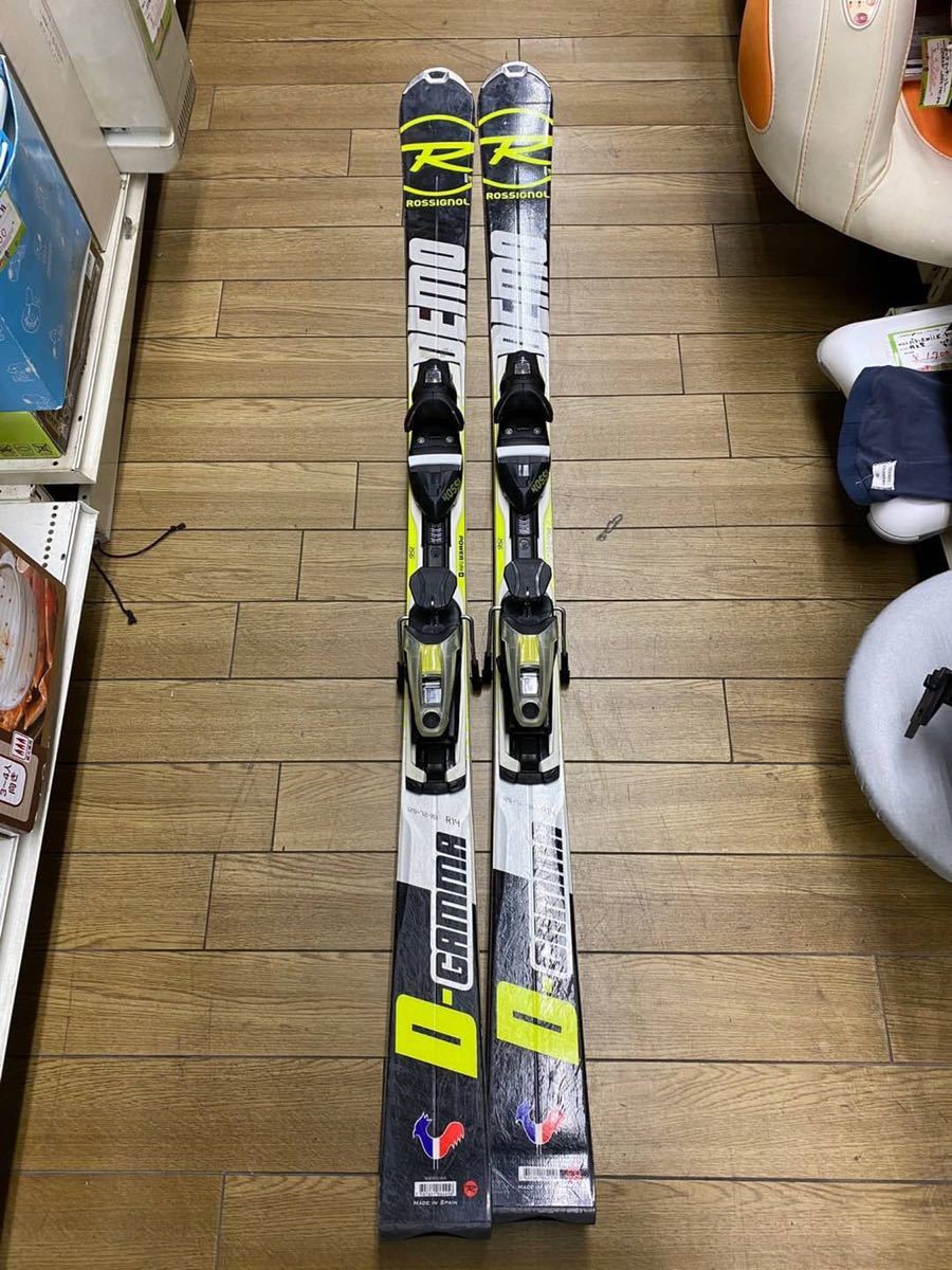 ◯E7127 ROSSIGNOL D-GAMMA 156cm スキー板 ガンマ◯