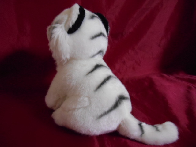 AURORA * белый Tiger мягкая игрушка 