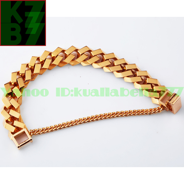 [ permanent gorgeous ] men's Gold bracele original gold luck with money fortune ... better fortune feng shui yellow gold . thing birthday memory day present * length 20.3cm -ply 200g proof attaching H06