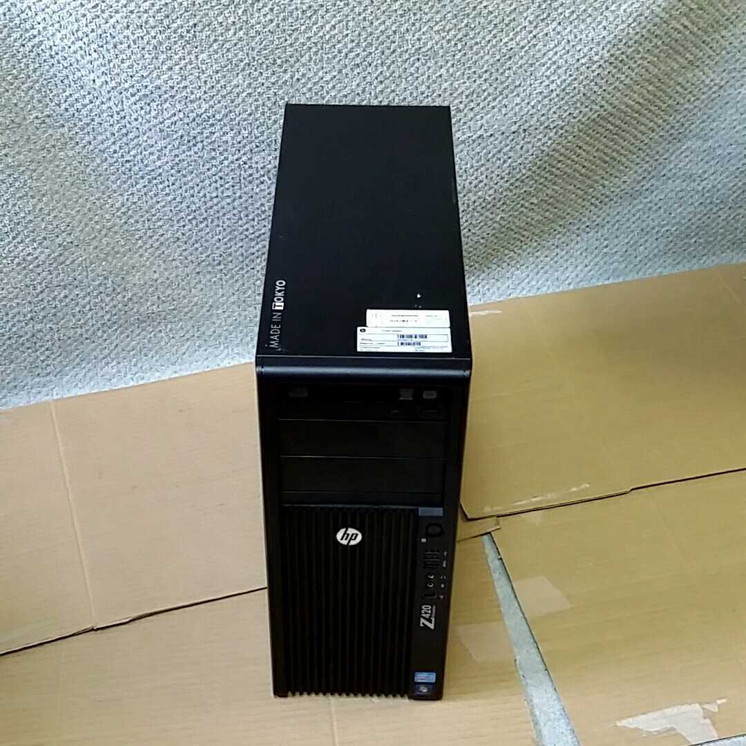 究極PC HP Z420 Workstation Xeon E5-1620 4コア/HDD1TB/メモリ8GB/高
